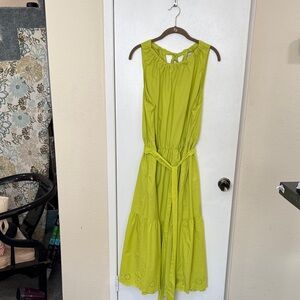 Ava & Viv Vibrant Green Maxi Dress